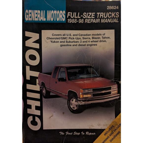 🏖️Chilton General Motors 1988-1998 Repair Manual - Picture 1 of 2
